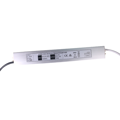 스트립 라이트를 위한 방수 IP67 24V 100W 주도하는 전원 공급기 야외 응용