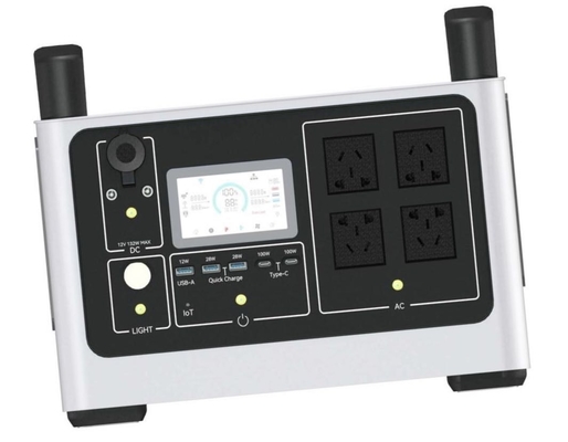 2000w 1440Wh Ac 110V/220V 순수 사인파 에너지 스테이션 가지고 다닐 수 있는 태양열 발전기
