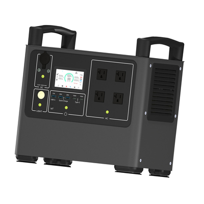 비상 야외 2000w 110V/220V 순수 사인파 태양 전지 가지고 다닐 수 있는 동력화차