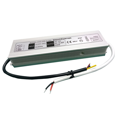야외 IP67은 전자적 주도하는 드라이버 200W 12V 경량을 방수 처리합니다