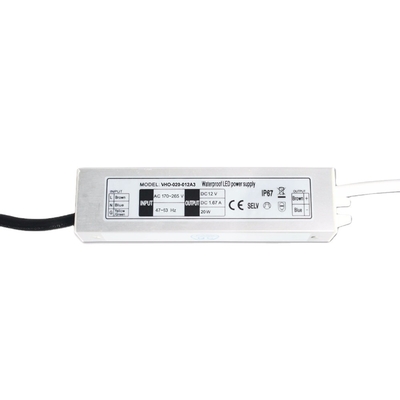 IP67은 전자적 주도하는 운전자 20w 12V 정압 전원을 방수 처리합니다