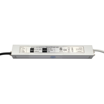 스트립 라이트를 위한 12V DC 콘스턴트 전압 주도하는 운전자 45W 스위치 전원