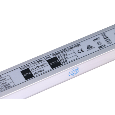 지구 네온 등을 위한 IP67 LED 방수 전력 공급 Slimline LED 운전사