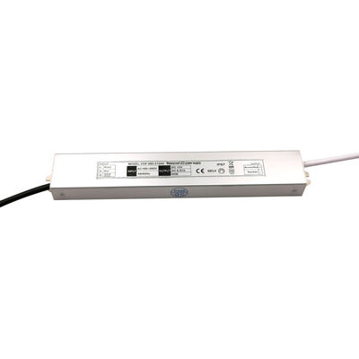 방수 IP67 Slimline LED 운전사 12V 80W ERP 일정한 전압 LED 전력 공급