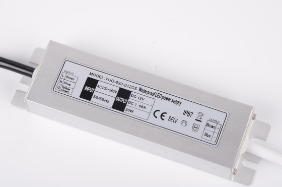 지구 빛을 위한 방수 DC 12V 20W Slimline LED 운전사 시작 지연 디자인