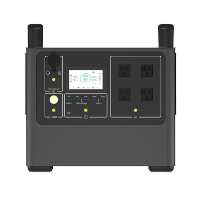 태양 전지판과 2000w 110V/220V 순수 사인파 태양 전지 가지고 다닐 수 있는 동력화차