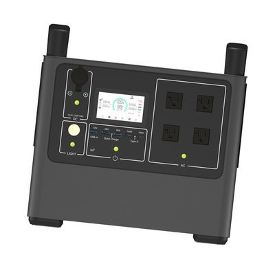 2000w 110V/220V 순수 사인파 LiFePO4 배터리 가지고 다닐 수 있는 동력화차