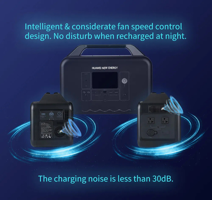 110V/220V 순수 사인파 휴대용 발전기 동력화차 1000W LiFePO4 배터리
