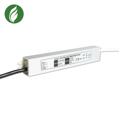 극단적 가는 SMPS는 전자적 주도하는 드라이버 12V 30W 187x30x20mm을 방수 처리합니다