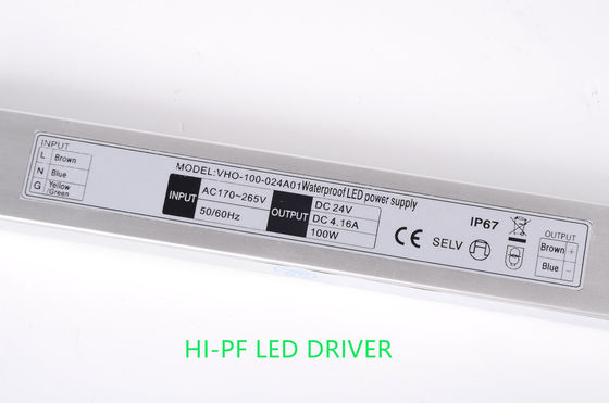 야외 EMC 정전압은 방수된 드라이버 IP67에게 100W를 보내게 했습니다