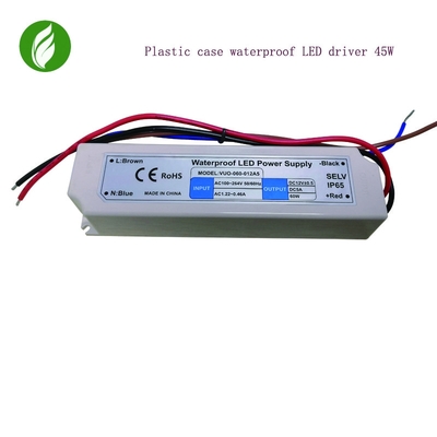 냉장고를 위한 방수 IP67 12V 스트립 광 LED 드라이버 경량
