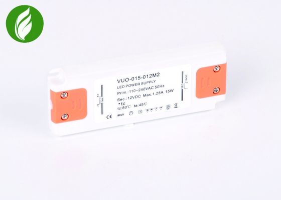 내열인 가벼운 15W 극단적 가는 LED 드라이버 두께 12 밀리미터를 벗기세요