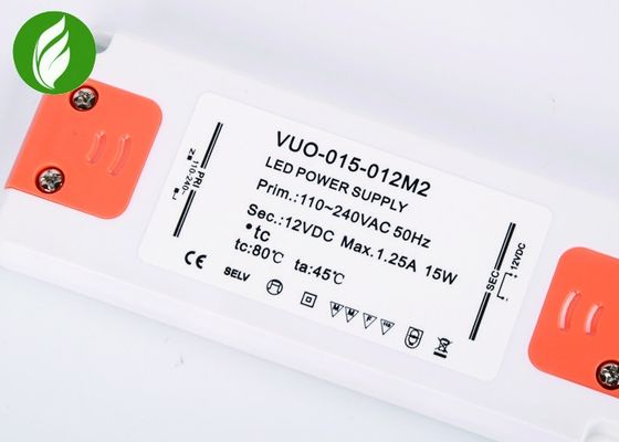 내열인 가벼운 15W 극단적 가는 LED 드라이버 두께 12 밀리미터를 벗기세요