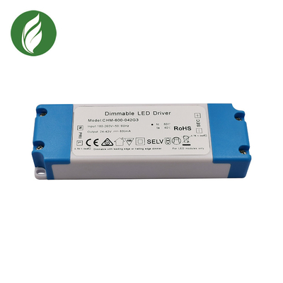 전기적인 트라이액은 조광 드라이버 220V 내지 24V 42V 20W IP67에게 28W를 보내게 했습니다